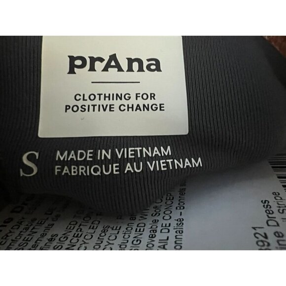 PrAna Womens Striped Halter Sundress Orange & Purple Cotton/Blend Size S - Picture 8 of 10